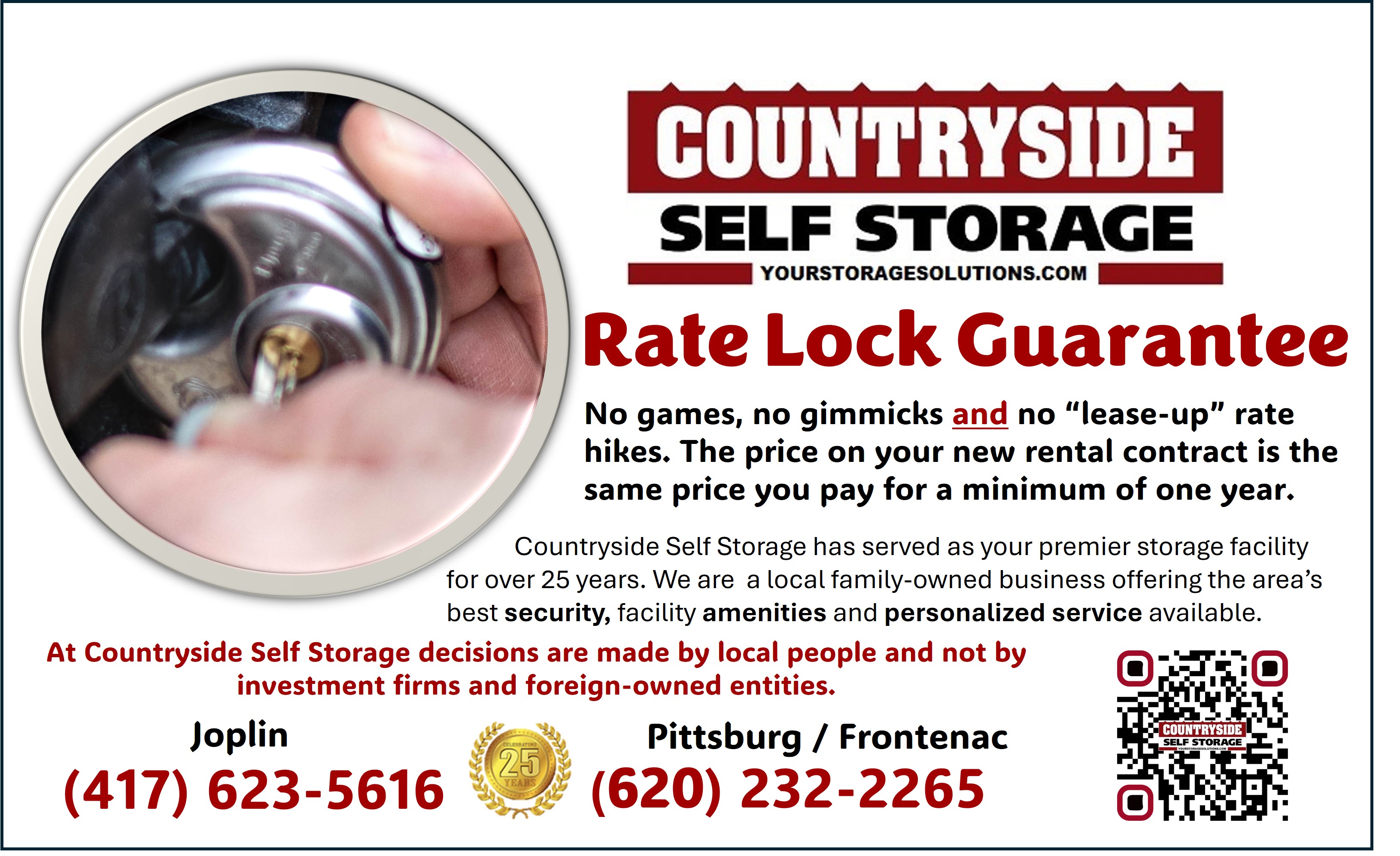 Rate lock
